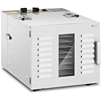 Royal Catering Deshidratador De Alimentos Máquina secadora RCDA-1000-59S (Acero inoxidable- Temperatura: 40-90 °C- 1000…